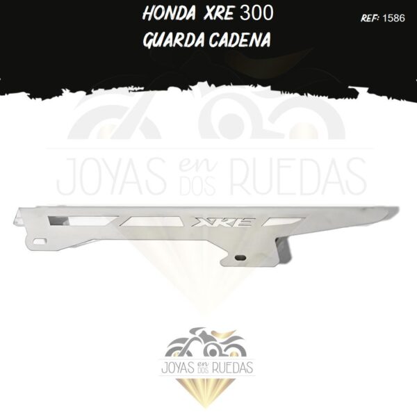 moto Honda XRE 300 guarda cadena