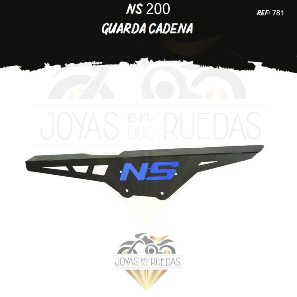 articulos NS 200 guarda cadena