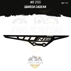moto NS 200 guarda cadena