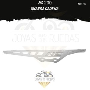 moto NS 200 guarda cadena