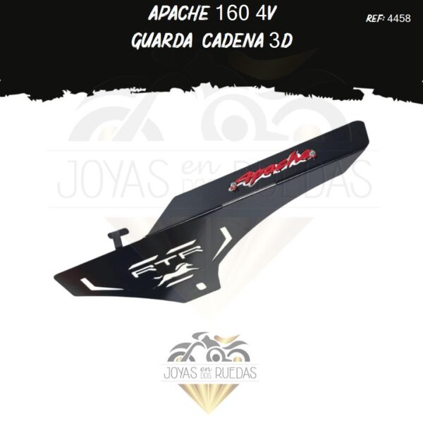 piezas Apache 160 4V Guarda cadena 3D