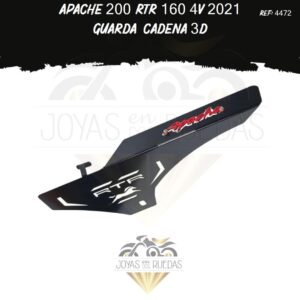 articulos Apache 200 rtr 160 4v 2021 Guarda cadena 3D