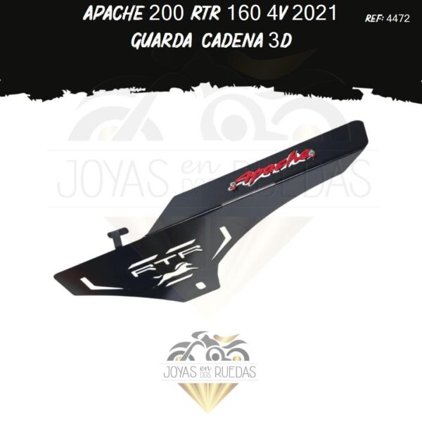 articulos Apache 200 rtr 160 4v 2021 Guarda cadena 3D