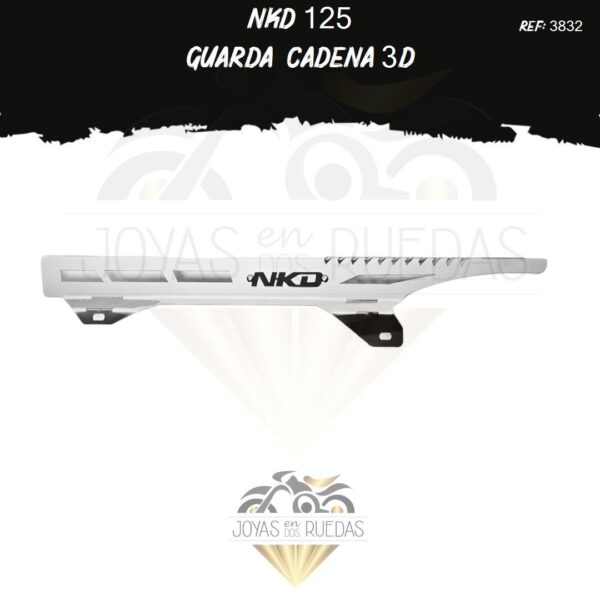 NKD 125 lujos Guarda cadena 3D