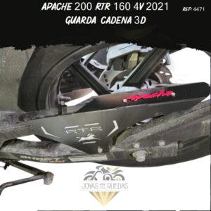 Apache 200 rtr 160 4v 2021 lujos Guarda cadena 3D