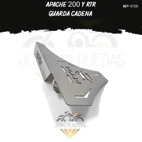 Apache 200 y RTR lujos guarda cadena