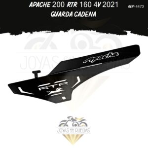 piezas Apache 200 rtr 160 4v 2021 guarda cadena
