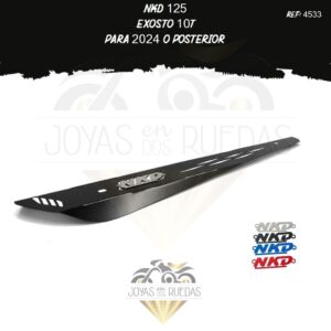 accesorio NKD 125 exosto 10t