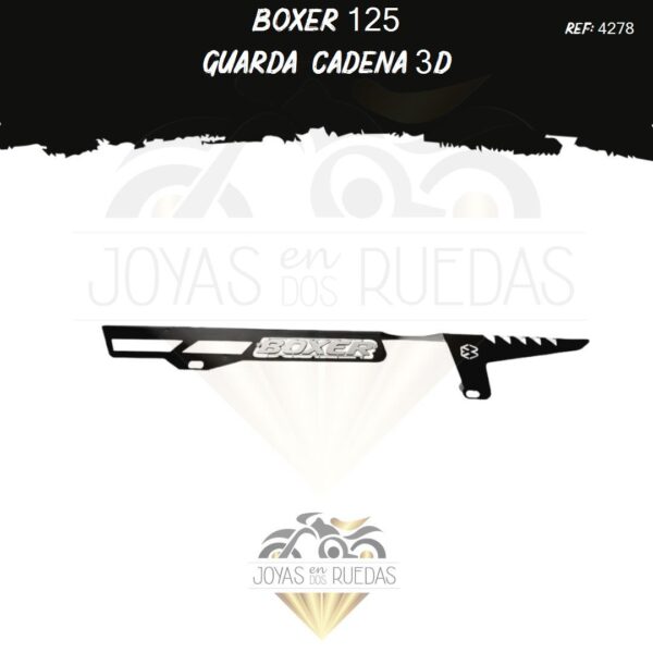motos Boxer 125 Guarda cadena 3D