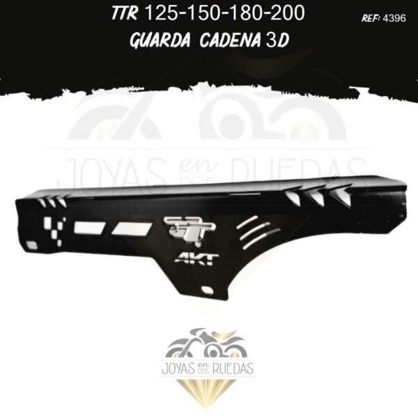 TTR 125-150-180-200 lujos Guarda cadena 3D