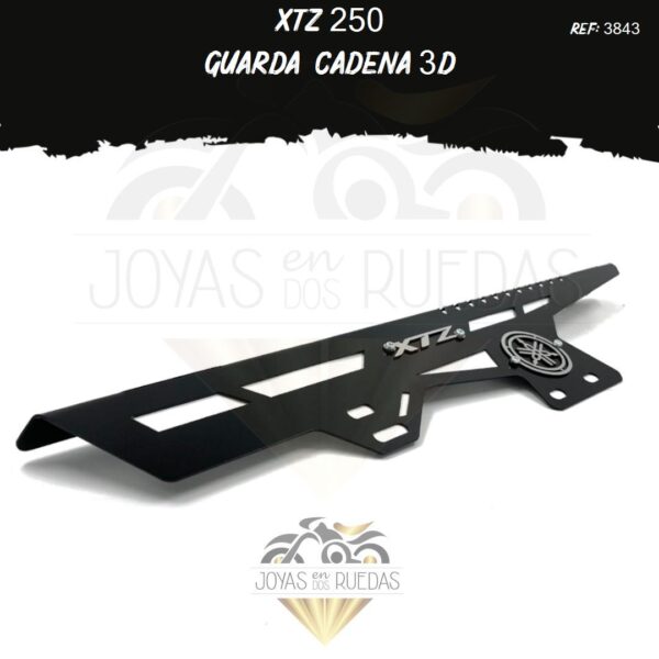 moto XTZ 250 Guarda cadena 3D