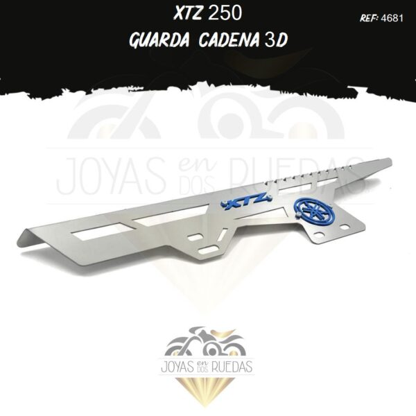 XTZ 250 lujos Guarda cadena 3D