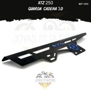 XTZ 250 lujos Guarda cadena 3D