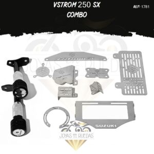 Vstrom 250 sx kit mordaza acutrax p lujo tapa tanque