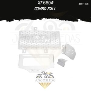 XT 660R kit radiador t19 mordaza