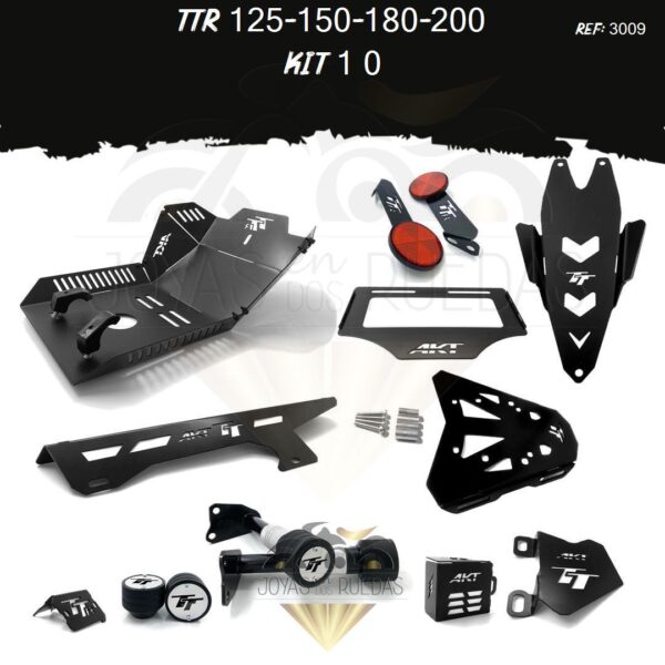 TTR 125-150-180-200 kit pechera quilla tragaluz