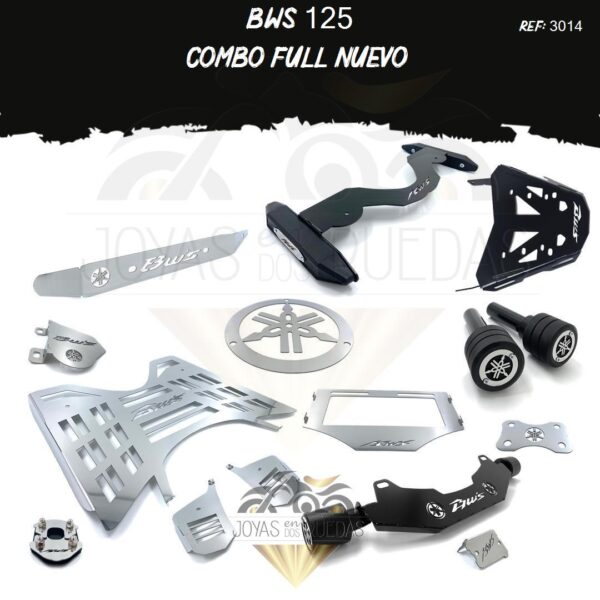 Bws 125 kit slider trasero slider delantero bws x