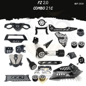 FZ 2.0 kit protector farola mordaza lujo pata gato