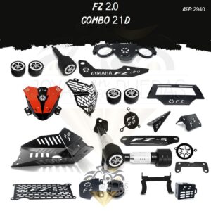 FZ 2.0 kit mordaza acutrax p protector farola