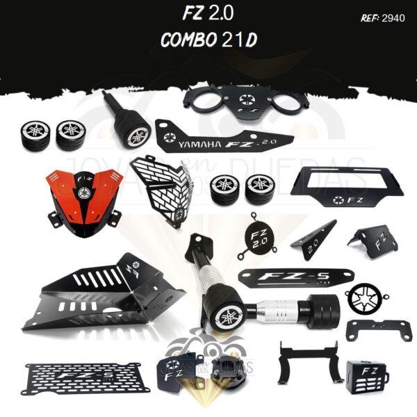 FZ 2.0 kit mordaza acutrax p protector farola