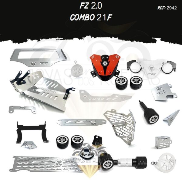 FZ 2.0 kit lujo filtro aceite Cupula TR3 mofle fz 2,0