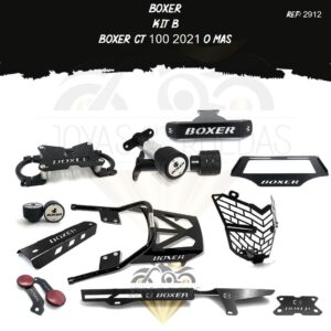 Boxer kit protector exosto protector farola