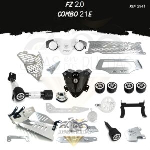 FZ 2.0 kit lujo pata gato protector farola Cupula TR3