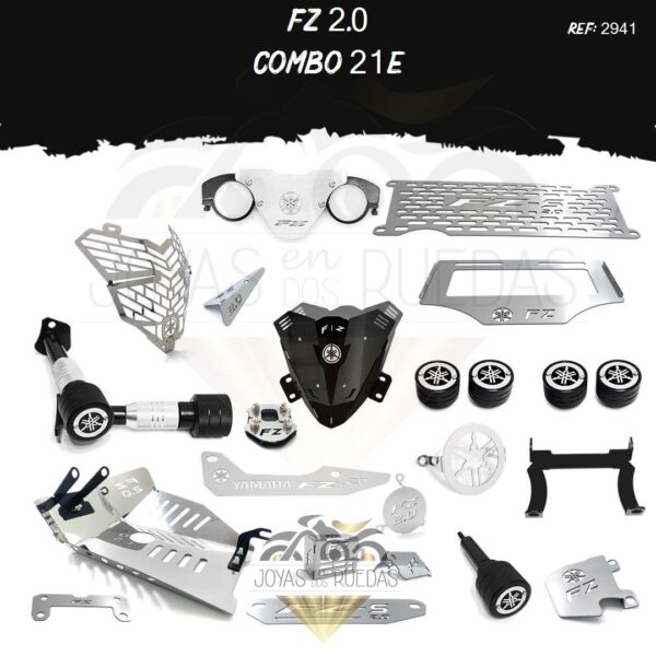 FZ 2.0 kit lujo pata gato protector farola Cupula TR3