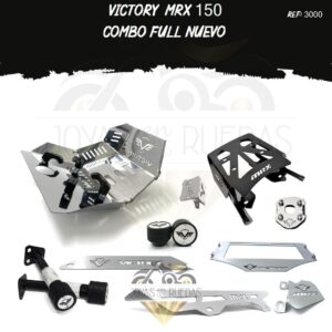 Victory MRX 150 kit lamina lateral sliders guarda cadena