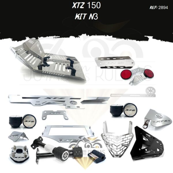 XTZ 150 kit lujo palanca cambios Spools Sliders eje