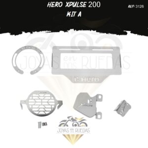 Hero Xpulse 200 kit mordaza lujo tapa tanque