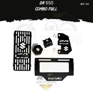 DR 650 kit protector bomba delantera