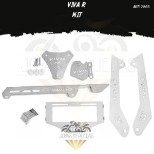 VIVA R kit porta placa lateral vivar