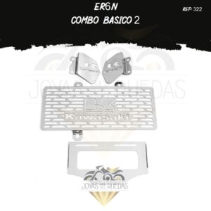 ER6N kit mordaza protector radiador porta placa