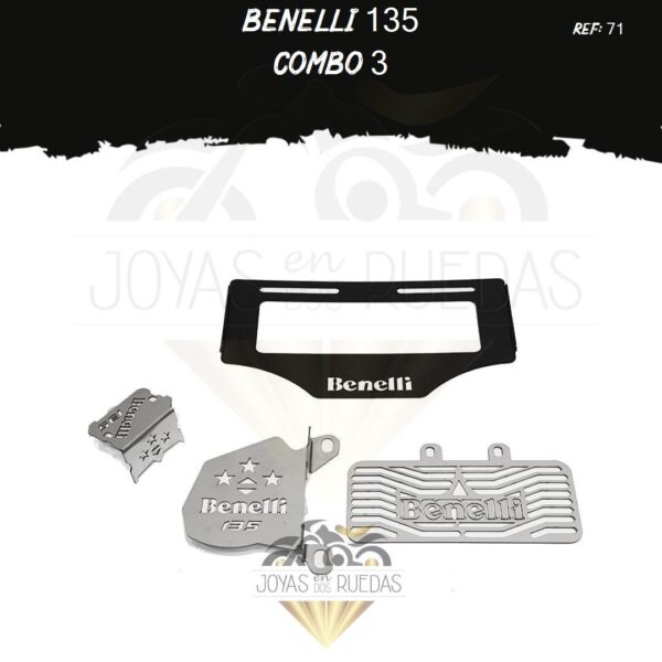 Benelli 135 kit mordaza protector radiador acutrax T