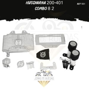 Husqvarna 200-401 kit sliders Lujo filtro aceite
