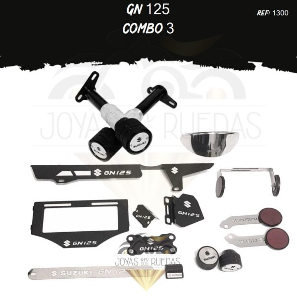GN 125 kit protector bomba delantera acutrax p mordaza