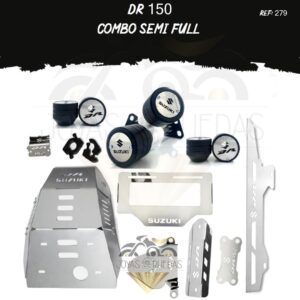 DR 150 kit Spools Sliders eje pechera quilla sliders