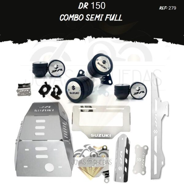 DR 150 kit Spools Sliders eje pechera quilla sliders