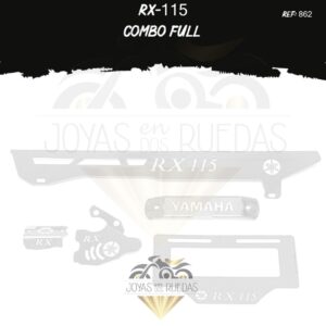 RX-115 kit frontal mordaza guarda cadena
