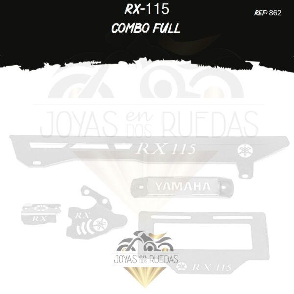 RX-115 kit frontal mordaza guarda cadena