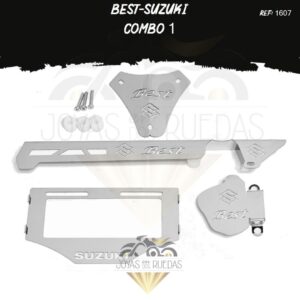Best-suzuki kit porta placa mordaza cupula TR1