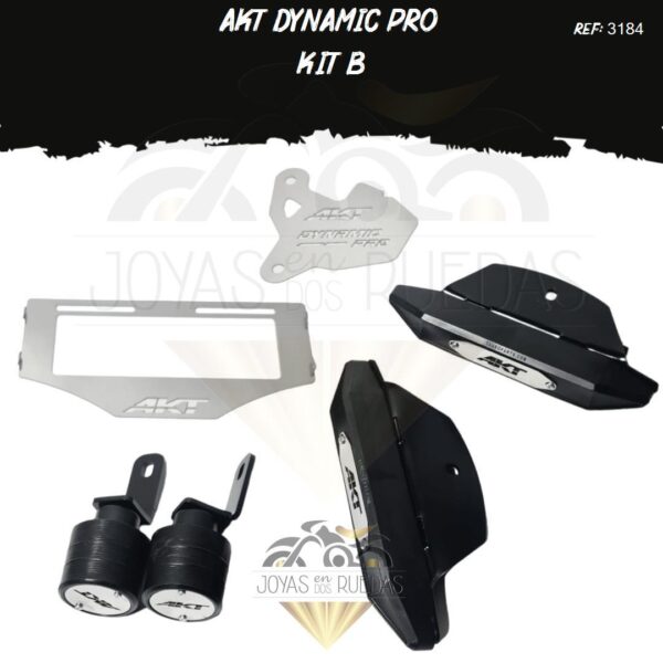 AKT Dynamic pro kit slider t0 mordaza sliders trasero