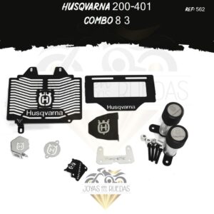 Husqvarna 200-401 kit protector radiador mordaza 3D