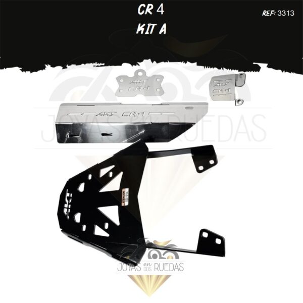 CR 4 kit acutrax p mordaza protector exosto 7t parrilla