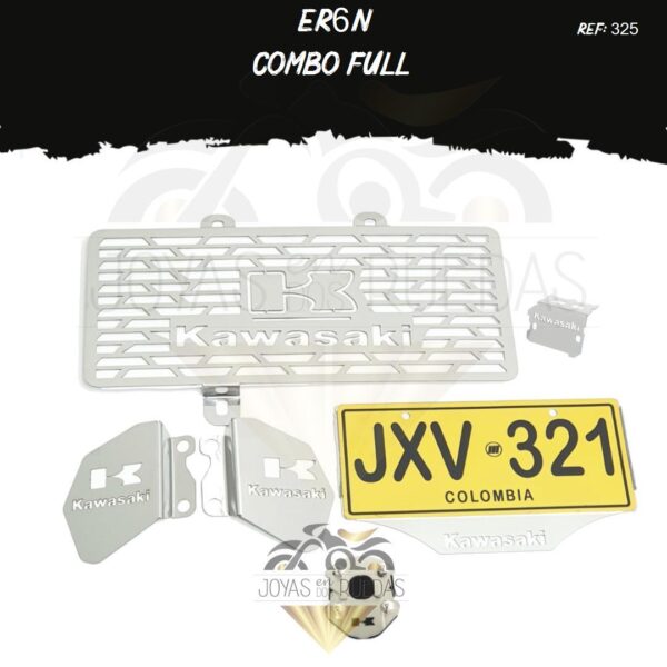ER6N kit mordaza protector radiador
