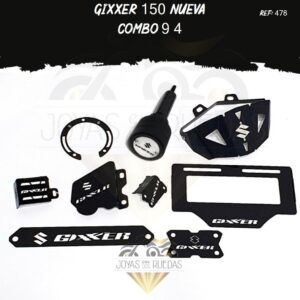 Gixxer 150 nueva kit porta placa