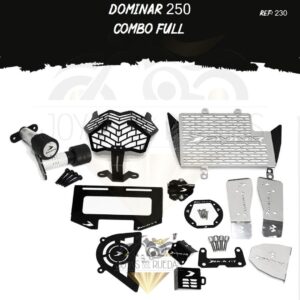 Dominar 250 kit protector radiador