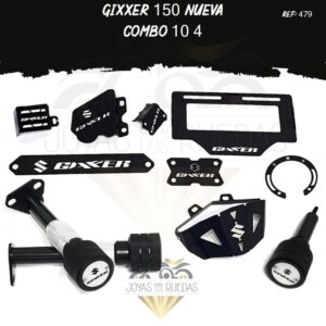 Gixxer 150 nueva kit porta placa