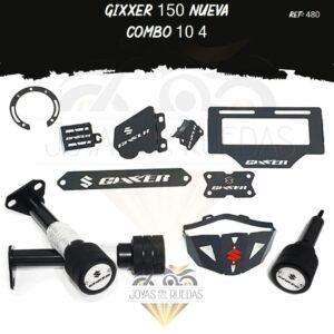 Gixxer 150 nueva kit protector bomba delantera
